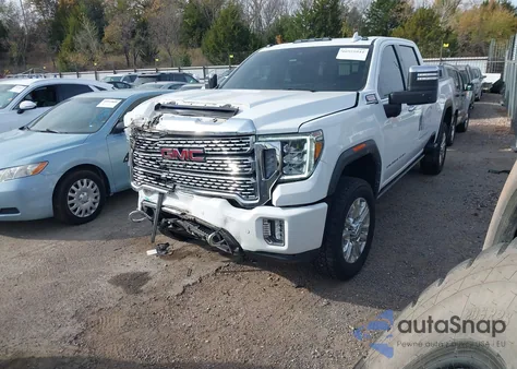 2022 GMC Sierra 2500Hd 4Wd Standard Bed Denali из США, поврежденный, VIN 1GT49REY0NF318618